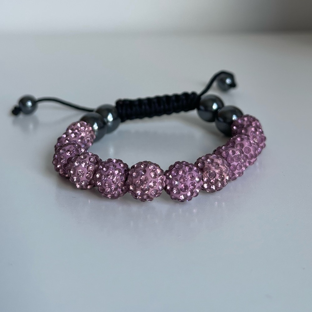 💕3/20$ NWOT Colourful Rhinestone Pavé Beaded Bracelet